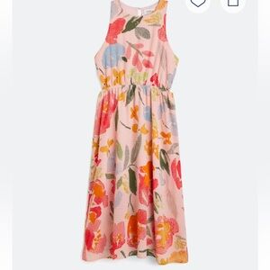 Kaileigh Gold Sundress Sleeveless Casual